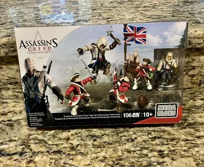 Mega Bloks Assassin’s Creed American Revolution Pack Construction Set NIB • $149.95