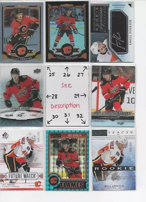 Calgary Flames U-PICK  SERIAL #'d Rookies Autos Jerseys   IGINLA MONAHAN PHANEUF • $2.99