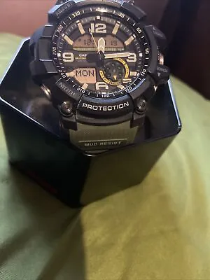 Casio G-Shock Mudmaster GG-1000-1A3 Twin Sensor Men's Watch - Green • $350