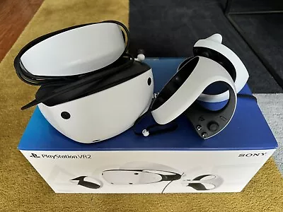 Sony PlayStation VR2 CFI-ZVR1 Headset & Sense Controllers PS5 PSVR2 • $300