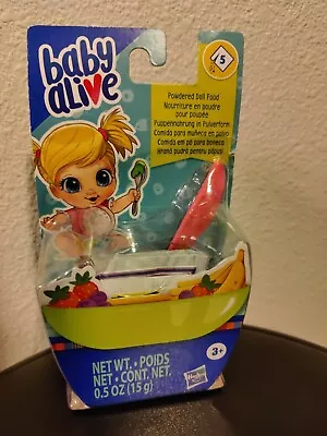 Hasbro Baby Alive Powdered Doll Food Refills 5 Packets And Spoon  New • $3.50
