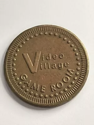 VINTAGE VIDEO VILLAGE ARCADE GAME TOKEN #ss1 • $9.77