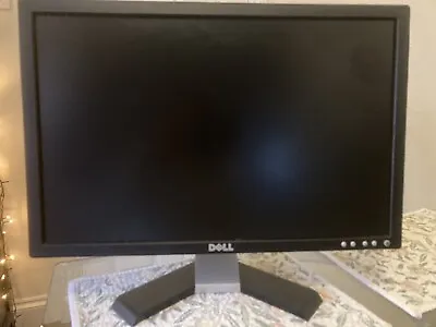 Dell E207WFPc 20  Inch 1680 X 1050 16:10 LCD Display Monitor Screen & Stand • £30