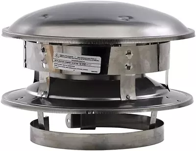 Selkirk Metalbestos 6T-CT 6-Inch Stainless Steel Round Top Pack Of 1 • $103.99