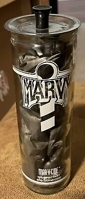 Vintage Marvy # 3 Mar-v-cide Disinfectant Barbershop Glass Jar Barber See Photos • $21.74