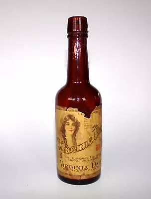 Small Amber A.B.M. Label Only VIRGINIA DARE Orange Bitters ALCOHOL 38 PROOF • $9.99