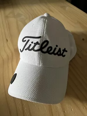 Titleist Embroidered Hat Adjustable Black & White • $32