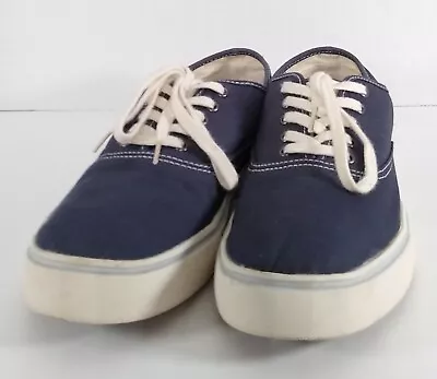 MOSSIMO SUPPLY CO Men's Size 10.5 Navy Lace Up Boat Shoes • $10.99