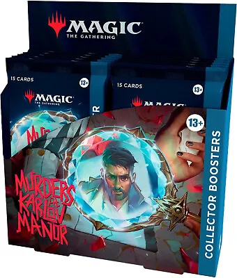 Magic MTG Murders At Karlov Manor COLLECTOR Booster Box SEALED PREORDER • $229.99