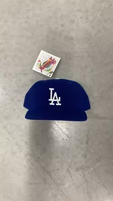 Vtg NWT 90's New Era 5950 LA Dodgers Hat Diamond Collection Pro Model 8 Wool • $79.99