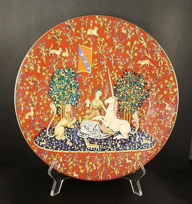 Haviland Limoges La Dame A La Licorne Collector Series Plate #2 1978 • $39.99