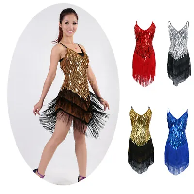 £28.91 • Buy Women Ballroom  Samba  Tango Skirt Latin   Practice Costume