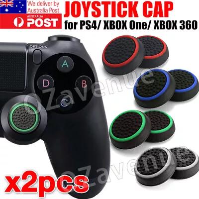 $4.85 • Buy 2 X Analog PS4Controller Thumb Stick Grip Thumbstick Cap Cover Xbox One Joystick