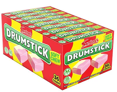 Swizzels Drumstick Stick Pack 43g 36 Pieces Chewy Sweets • £12.49