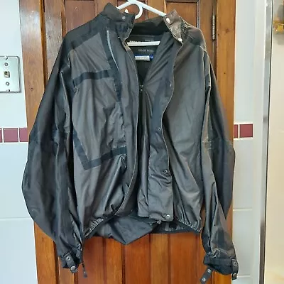 Mens BMW RALLYE 3 Motorcycle Jacket Waterproof Sealed Zip In Liner Size 54 • $109.37