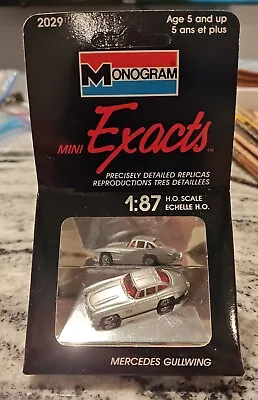 Monogram 2029 Mini Exacts HO Mercedes Gullwing Bnib • $13.95