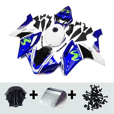 White Blue Bodywork For 2007 2008 Yamaha YZF1000 R1 07 08 YZF R1 Motor Fairings • $529.95