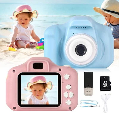 £12.95 • Buy Kids Gift LCD Camera For Mini Toy Digital Children Camera 1080P HD Kid Xmas Gift