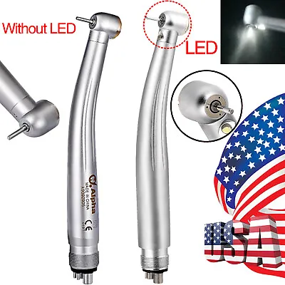 Dental High Speed (LED E-generator Fiber Optic) Handpiece 4 Hole NSK Style • $14.99