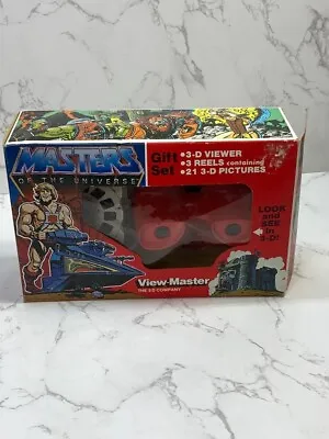 Vintage 1980's MOTU 3D View Master He-Man Masters Of The Universe 3 Reels • $224.99