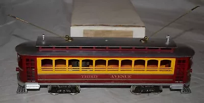 Vintage David O. King No. 203 Third Avenue Trolley - O Gauge In Box • $159.99