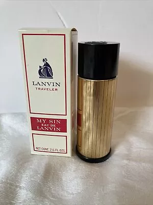 Vintage Lanvin My Sin Traveler Eau De Lanvin 1 1/3 Fl Oz New • $69.99