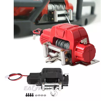 Metal Electric RC Winch For 1/10 Scale Axial SCX10 D90 D110 TF2 TRAXXAS TRX4 KM2 • $18.94