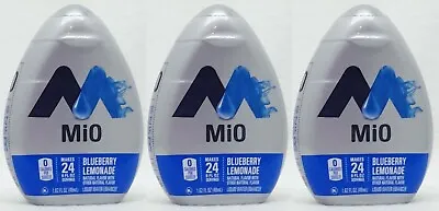 3x Mio BLUEBERRY LEMONADE Liquid Water Enhancer Drink Mix Drops 72 SERVING TOTAL • $17.99