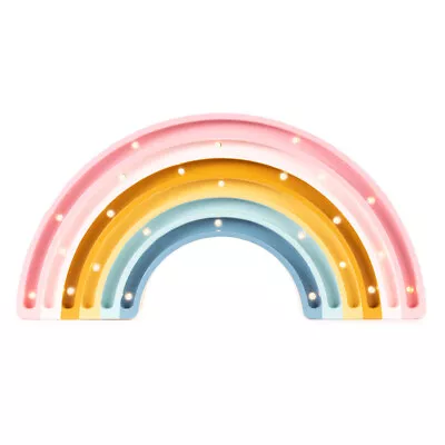 £141.08 • Buy Little Lights Night Light Lamp Rainbow Retro Pastel Dimming With LED