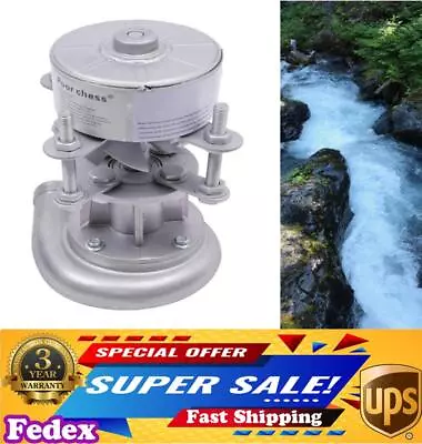 Mini Portable Hydro Generator Water Turbine Generator Hydro Power Station 2L/s • $201