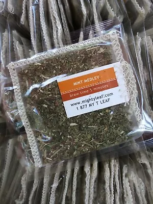 Mighty Leaf Tea - Mint Medley Tea 100 Ct Whole Leaf Tea Pouch. • $46.99