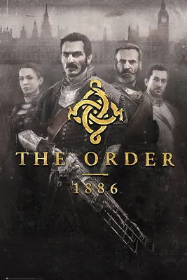 91052 THE ORDER 1886 GAMING GAME COVER Wall Print Poster AU • $20.85