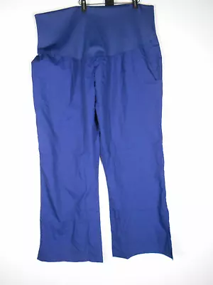 Women's Maternity Pant SCRUBS NAVY BLUE 2XL • $8.95