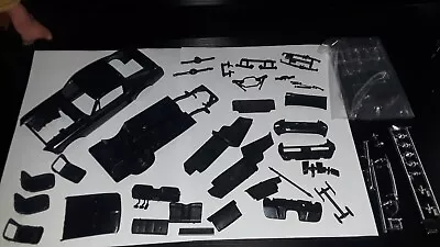 1/25 Scale Model Car Parts AMT 67 Shelby GT 350 Mustang Body Chassis &Interior • $15