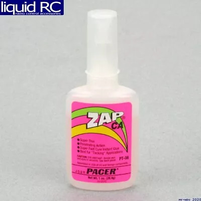 Pacer Technology Zap PT08 ZAP CA Glue 1 Oz • $11.15