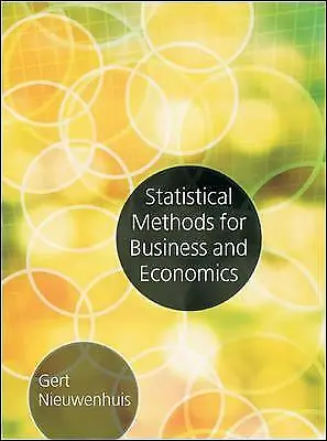 Statistical Methods For Business And Economics By Gert Nieuwenhuis... • £6.16