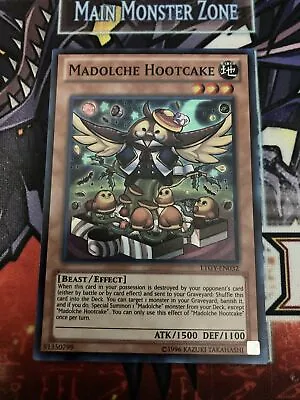 Yugioh! Madolche Hootcake - Unlimited Ed Super Rare - LTGY-EN032 - NM • $5.83