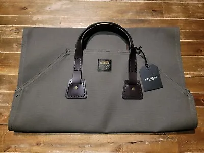 Filson Rugged Twill Log Carrier | NWT | Otter Green | Made In USA | MSRP $175 • $145