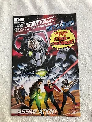 Star Trek The Next Generation Doctor Who Assimilation #8 (Dec 2012 IDW) VF+ 8.5 • £6.33