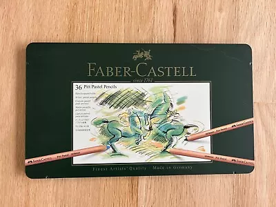 Faber Castell Pitt Pastel Pencils 36 Slightly Used • $14.40