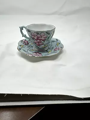 Merit China - MADE IN OCCUPIED JAPAN - Demitasse Cup/Saucer • $16.20