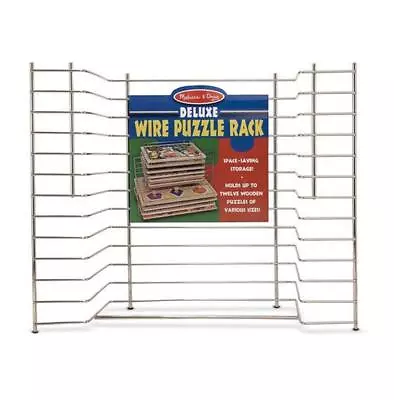 Melissa & Doug Deluxe Wire Puzzle Rack New • $24.95