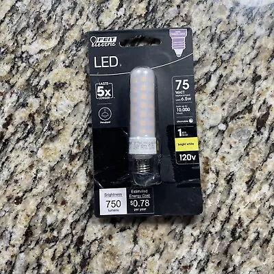 🧷 Feit Electric 75W Bright White Mini Candelabra E11 LED Light Bulb 120v • $12.79