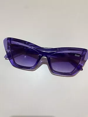 Quay Australia ‘On The Radio’ Purple Sunglasses W/Case. Festival • $25