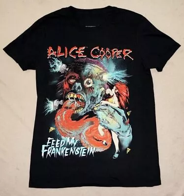 Alice Cooper Feed My Frankenstein Black Concert Tshirt All Size S-5XL KH3024 • $16.99