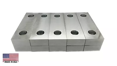 Set Of 5 (10pcs) 6 X2x1  Reversible Standard Soft Jaws Aluminum Vises KURT CNC • $65.82