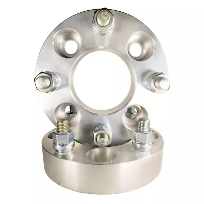 4x110 To 4x4 US Made Wheel Adapters 1.5  Thick 12x1.5 Lug Studs 74mm Hub Bore X2 • $119.99