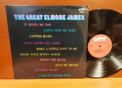 LP / The Great Elmore James / Up Front UPF-122 • $19.95