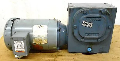 Boston Jutf-b Gear Motor 1 1/2 Hp 1725 Rpm F73025sb7jjutfb Gear Reducer  • $340