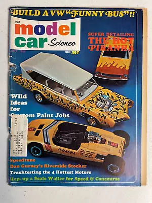MODEL CAR Science Magazine July 1967 AMT Piranha Monkeemobile • $7.95
